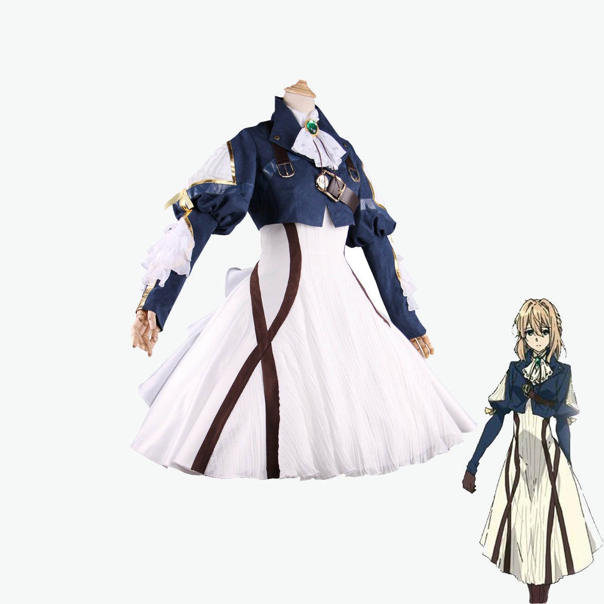 Violet Evergarden cosplay costume women cosplay uniform – Happicos