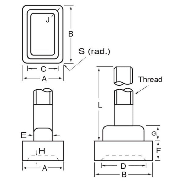 t slot bolts 14 20