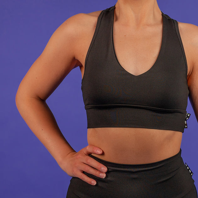 TWRKWEAR The Perfect Crop Top™ – BADASS BLACK – Twerk Empire