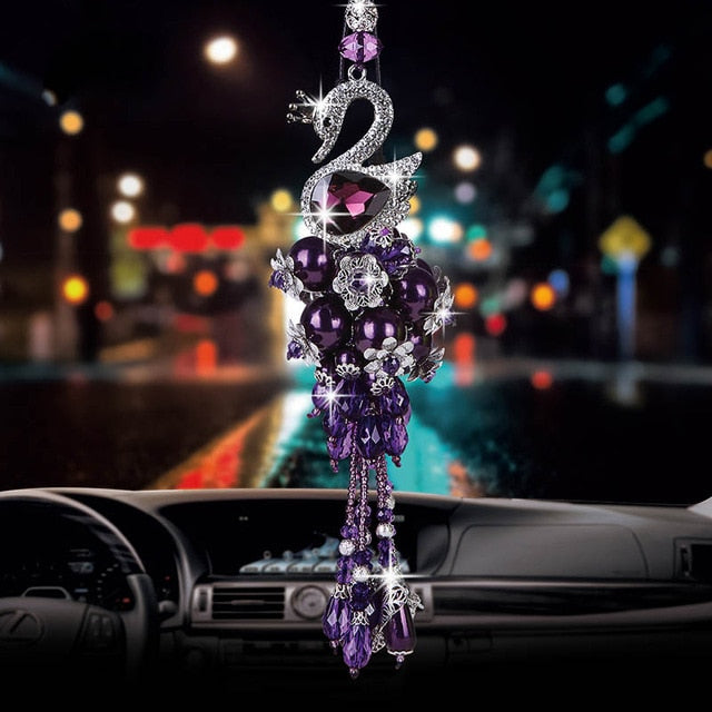 Noble Purple Diamond Car Interior Accessories