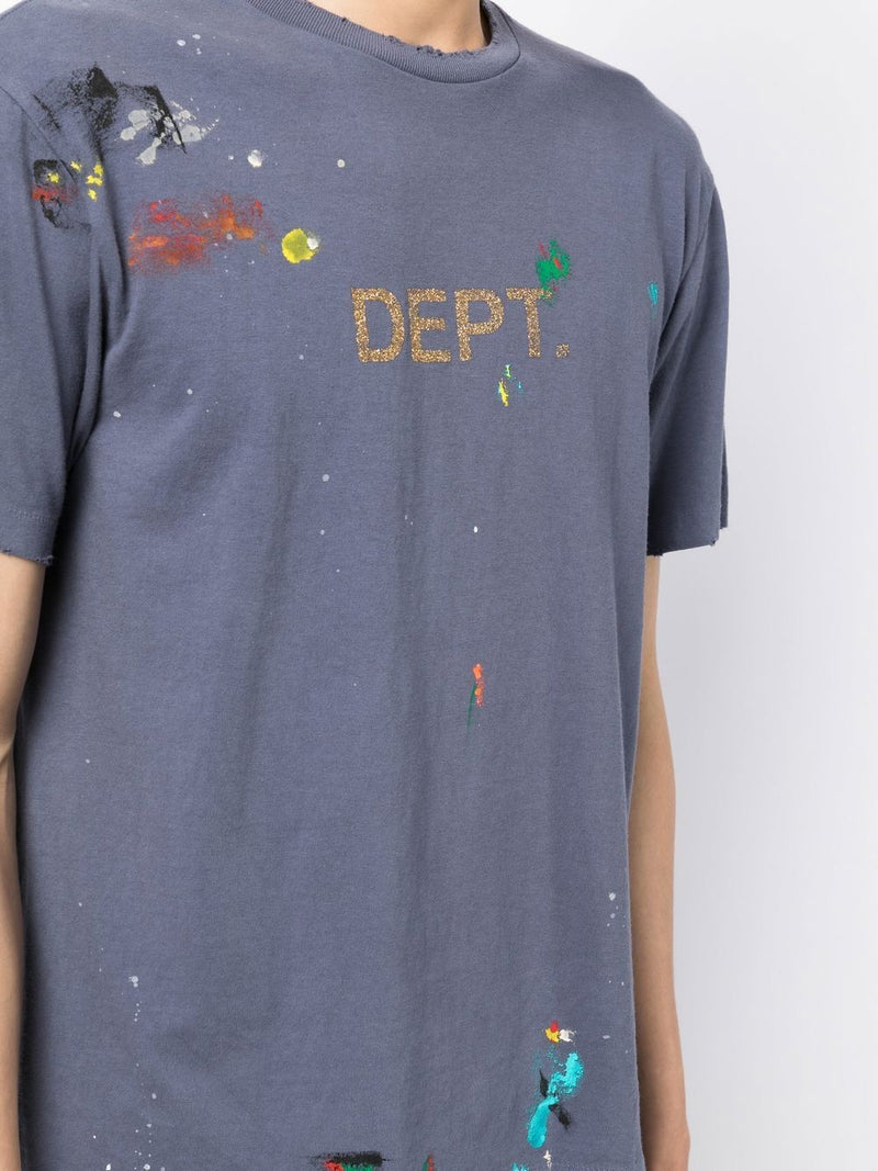 GALLERY DEPT. MEN DEPT LOGO HAND PAINTED TEE – Atelier New York