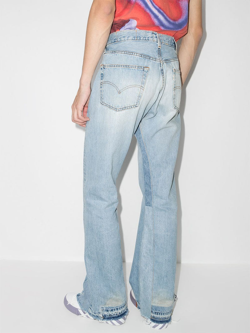 GALLERY DEPT. Men LA Flare Blue Denim Jeans – Atelier New York