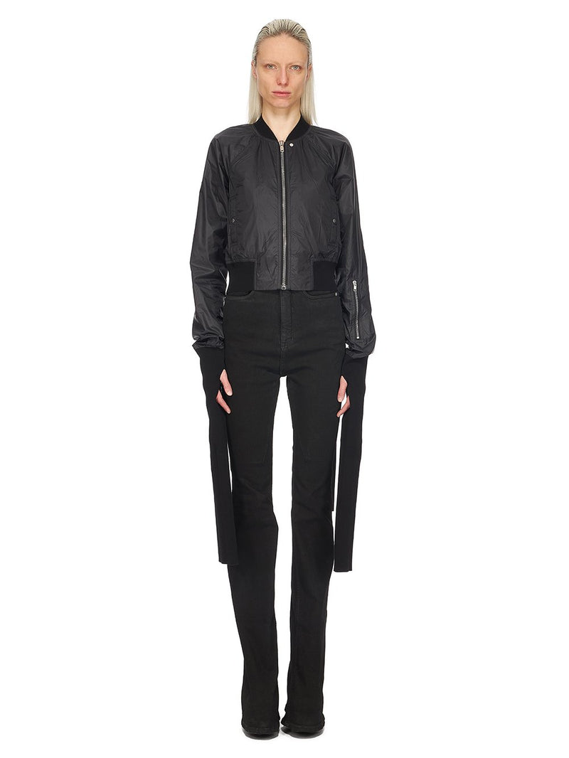 RICK OWENS DRKSHDW WOMEN Gauntlet Faun Bomber Jacket – Atelier New