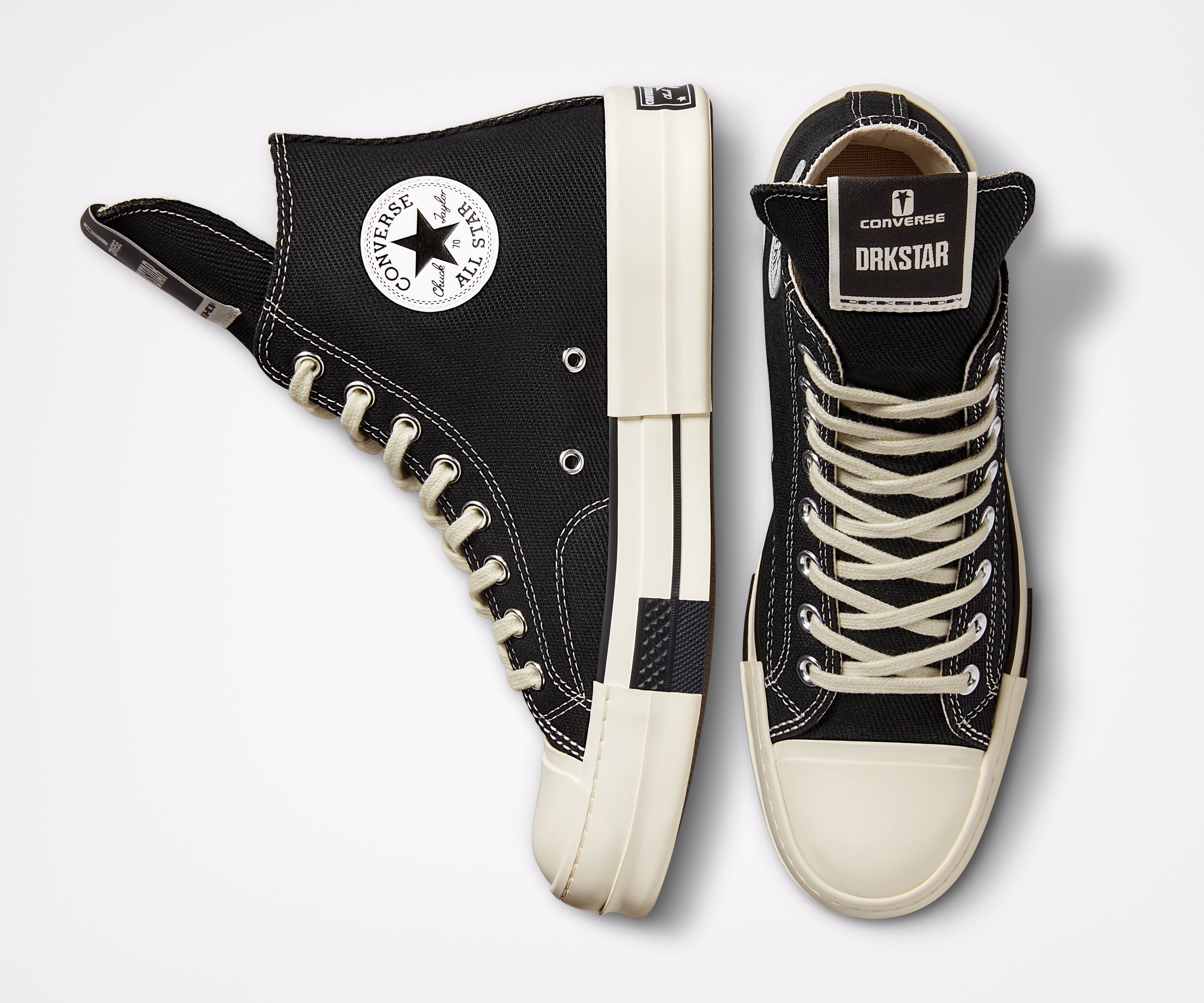 新品 rick owens drkshdw converse drkstar high リックオウエンス ...