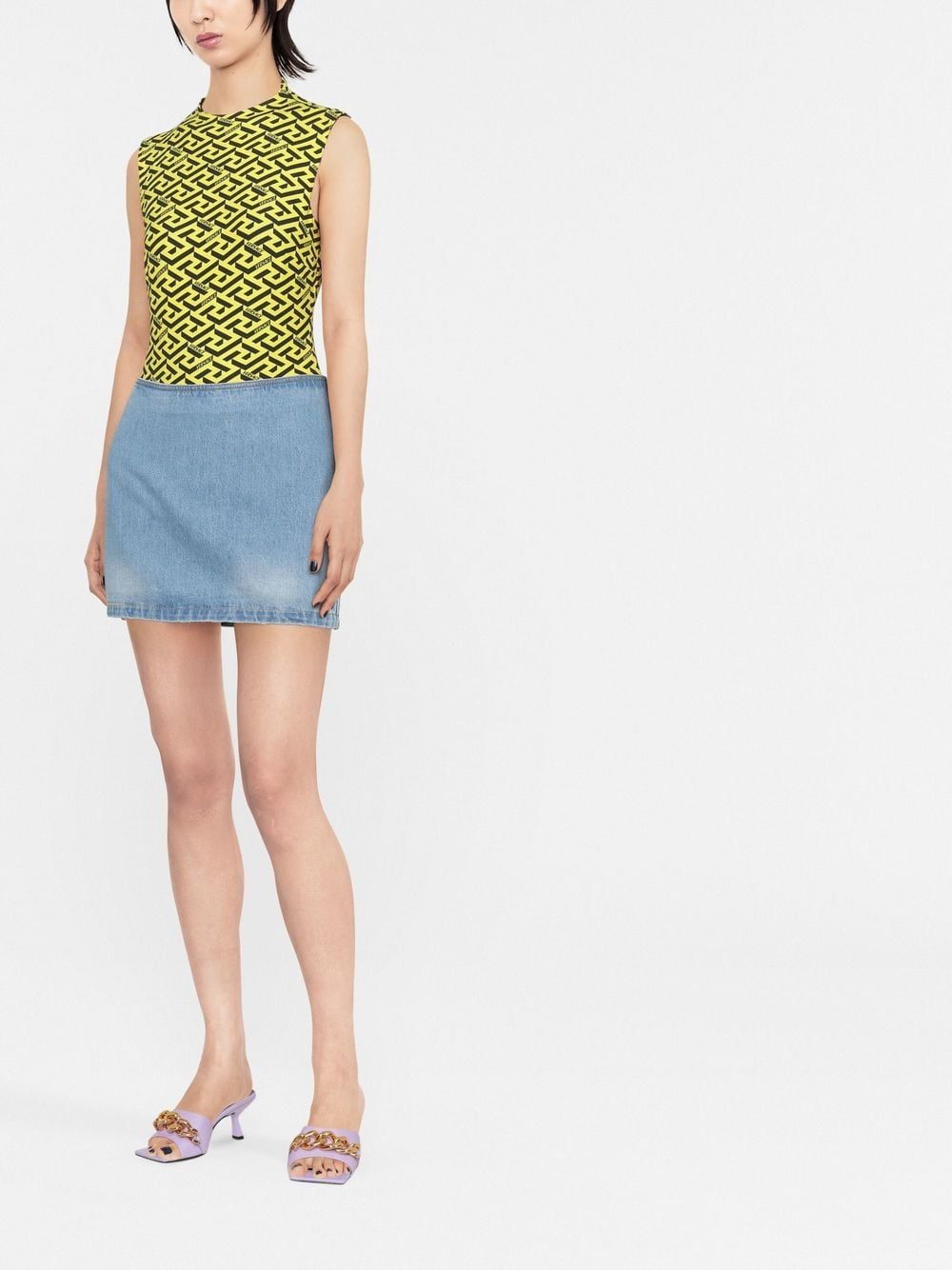 VERSACE Women Denim Skirt – Atelier New York