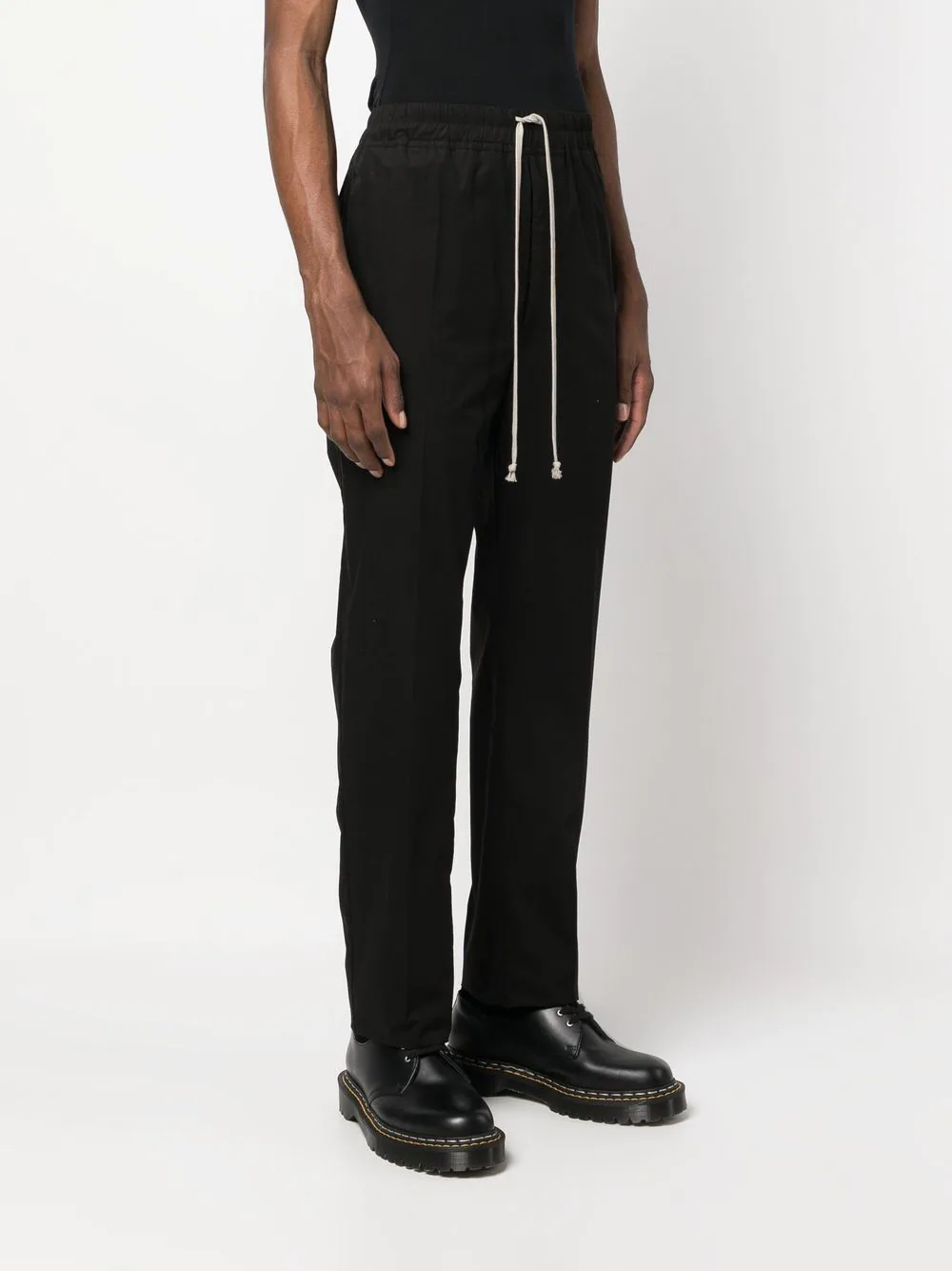 RICK OWENS Men Drawstring Slim Long Pants – Atelier New York