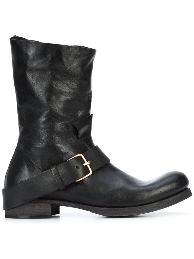 MA+ MEN HORSE LEATHER TALL BUCKLE BOOT 