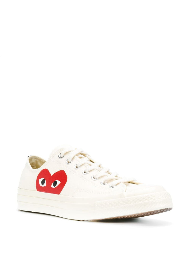 COMME DES GARCONS PLAY X CONVERSE CHUCK TAYLOR Low Top Sneakers – Atelier York