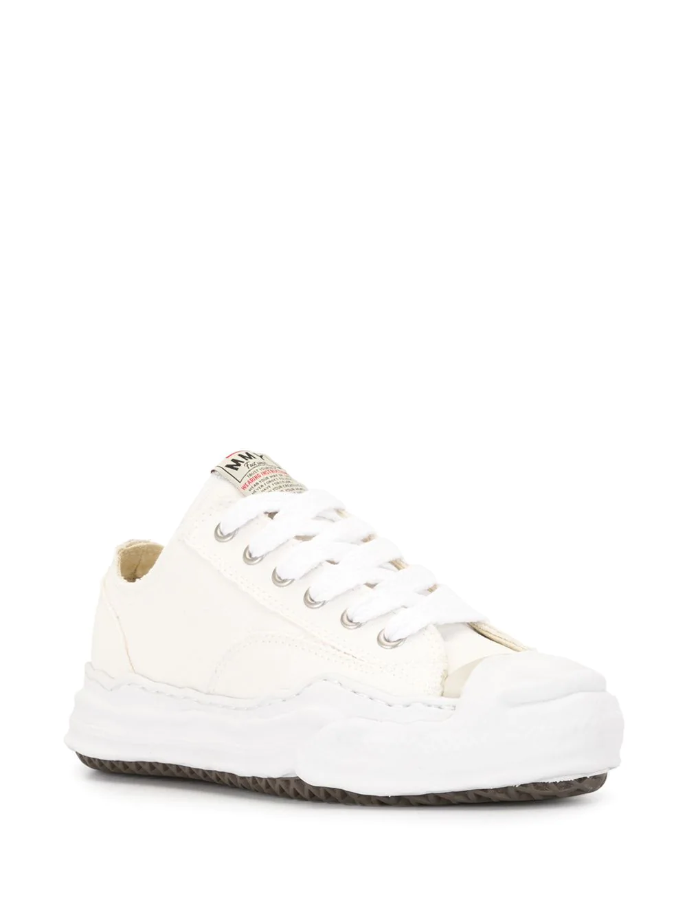 MAISON MIHARA YASUHIRO HANK LOW OG SOLE TOE CAP SNEAKERS – Atelier