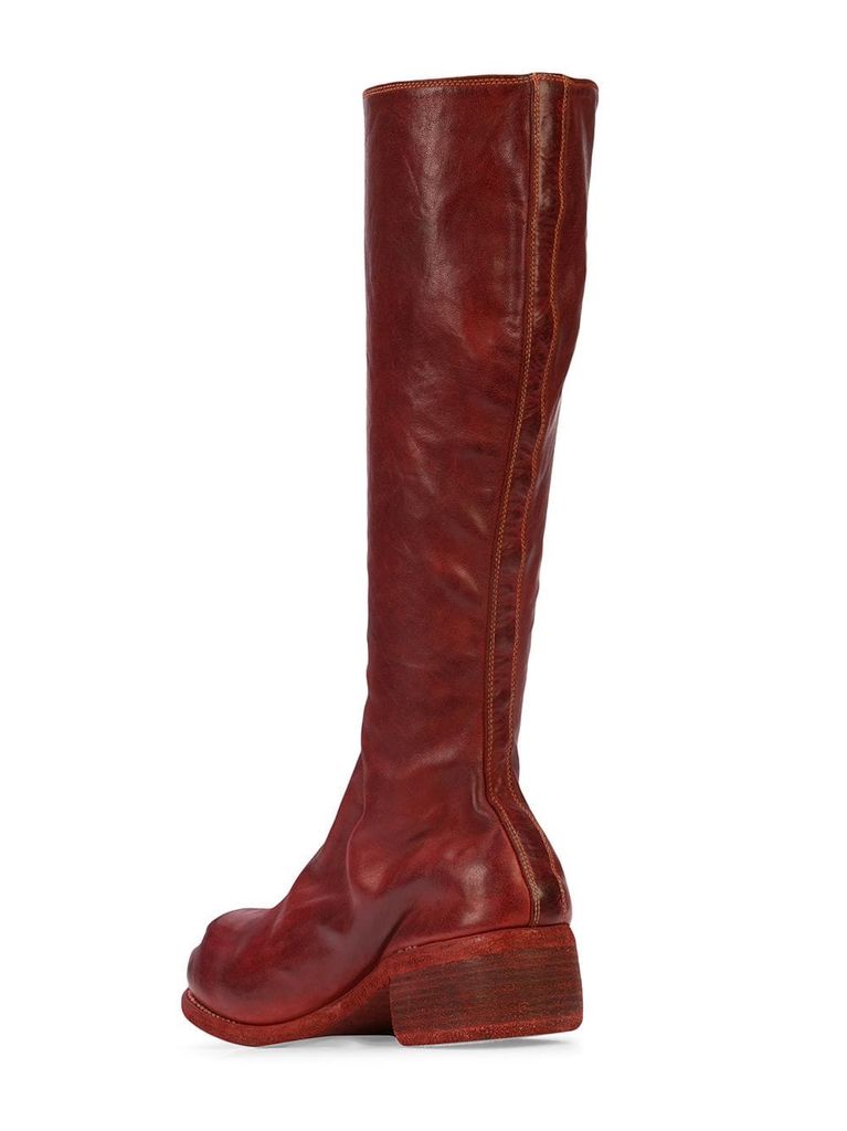 womens tall burgundy boots