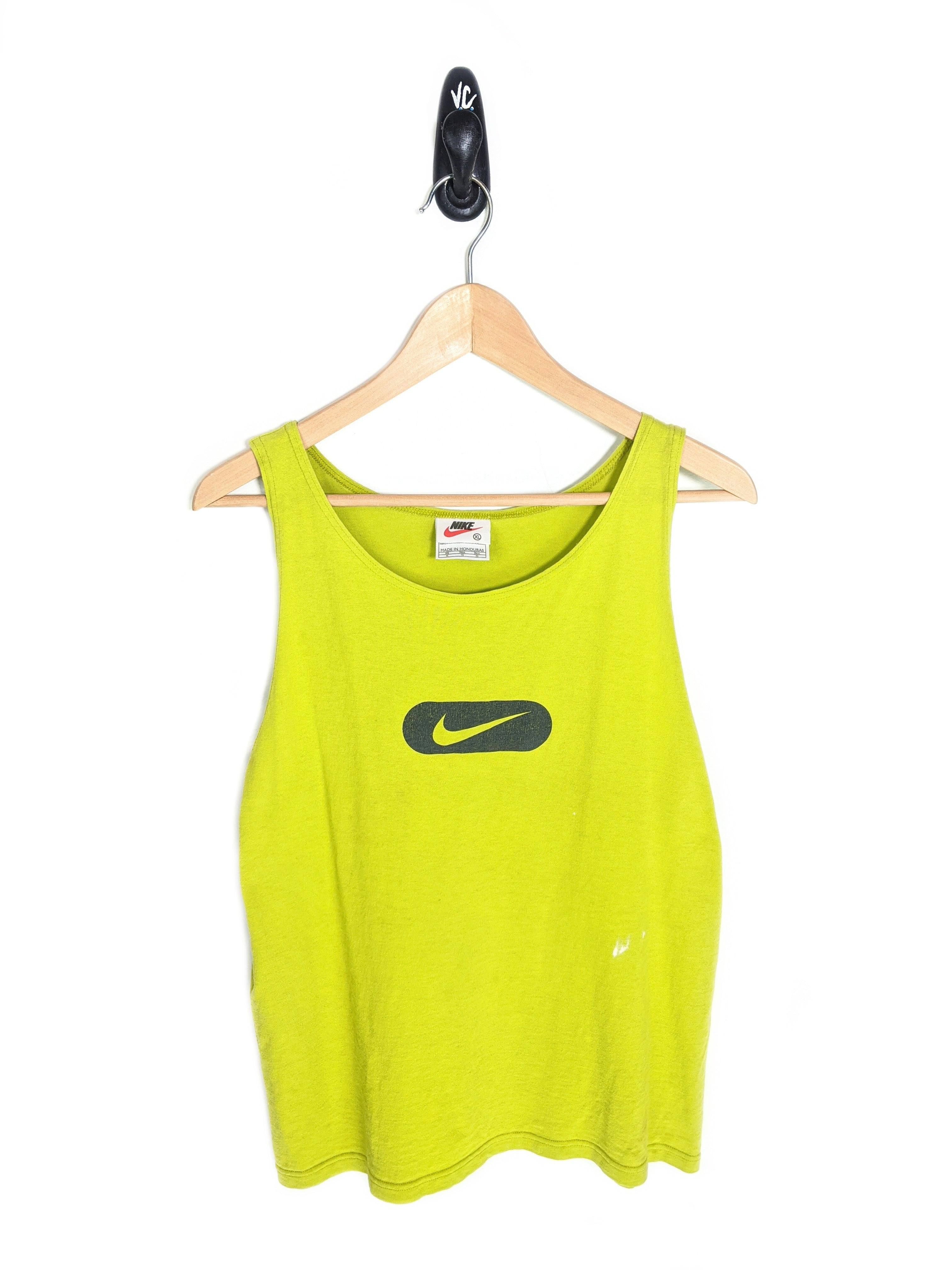 nike neon tank top