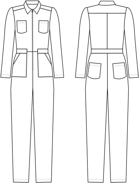 Intrepid Boiler Suit (ENG) – Alice & Co Patterns
