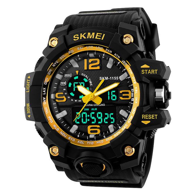 SKMEI 1155 50M Waterproof Multifunction 