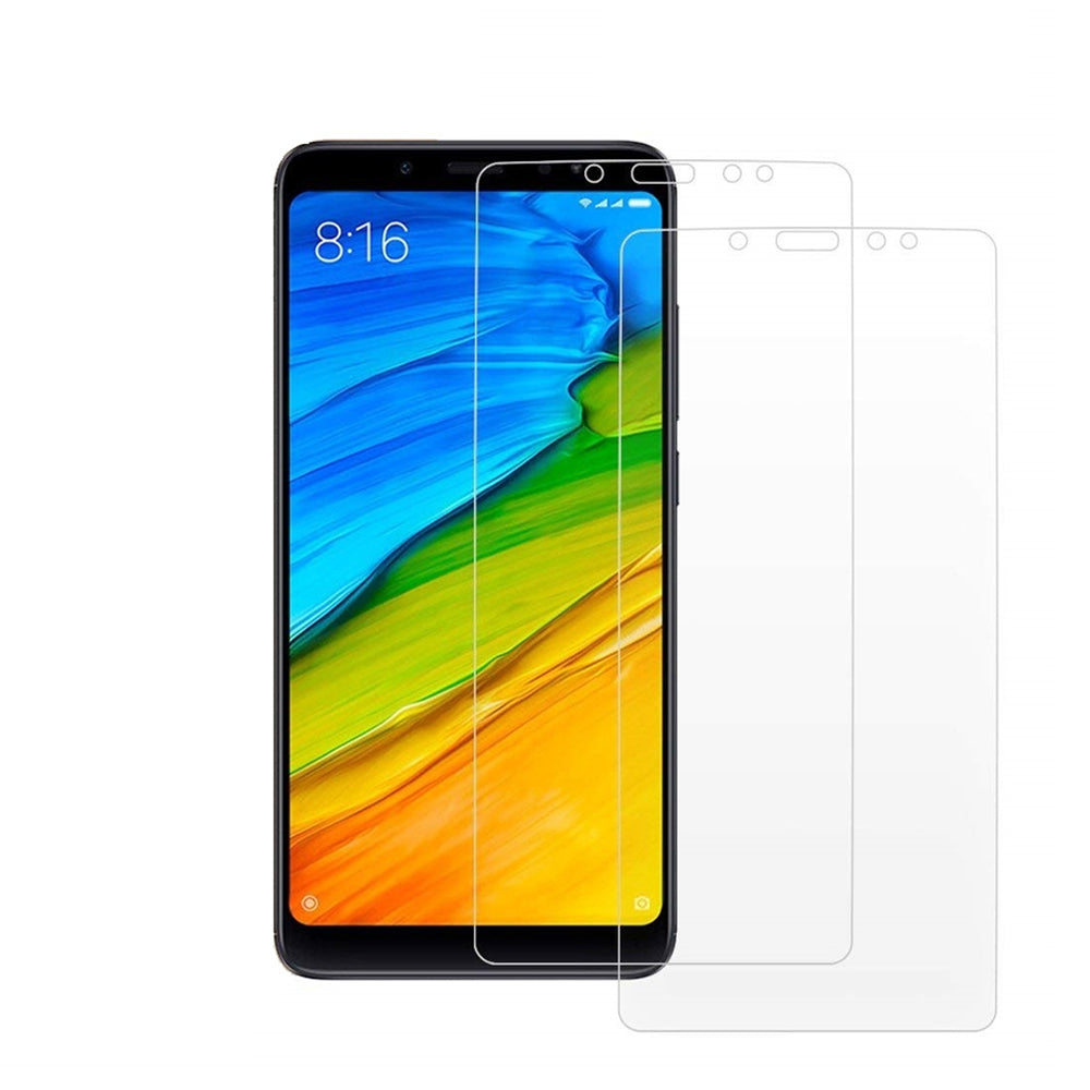 2Pcs 2.5D 9H Tempered Glass Screen Protector Film for Xiaomi Redmi Note 5