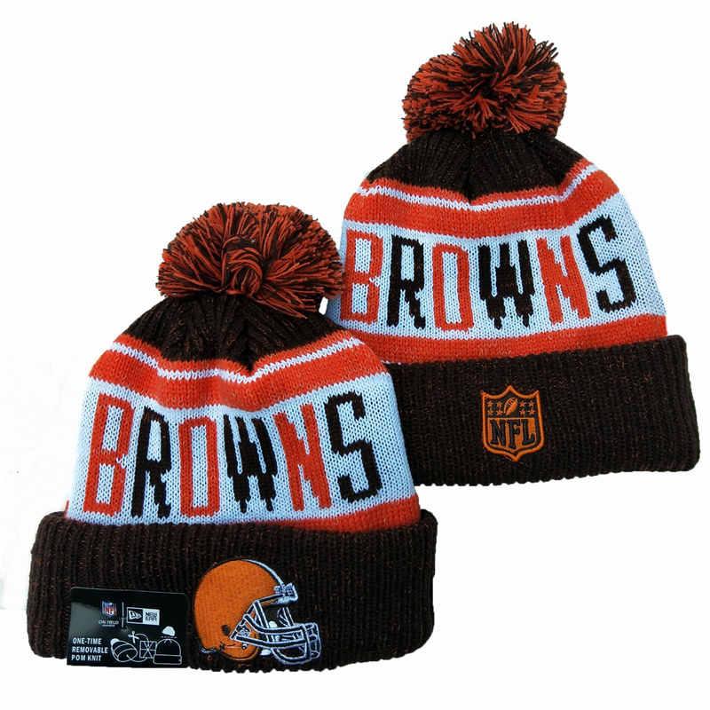 browns winter hat
