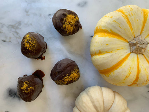 Pumpkin Cookie Dough Bites - Keto Friendly