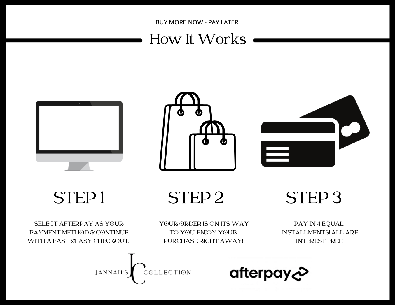 now offering afterpay