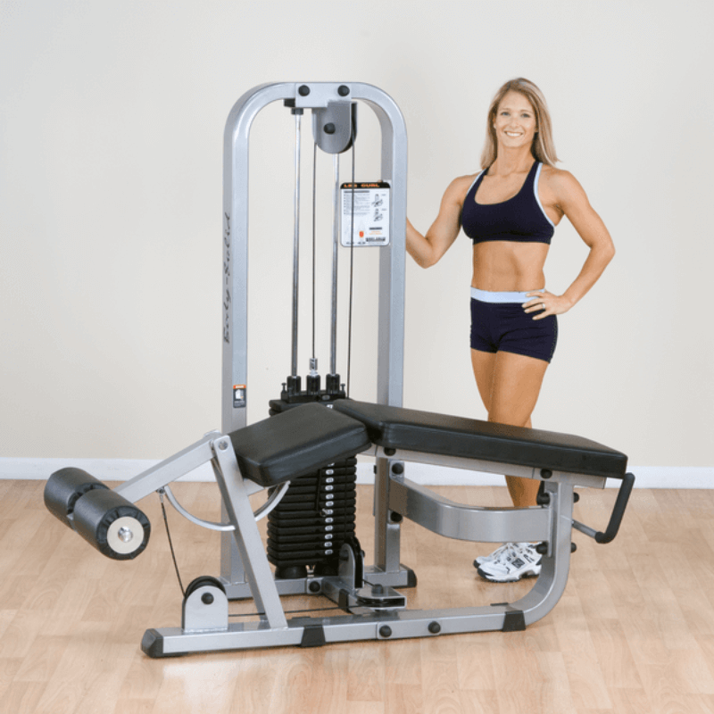 Body Solid SLC400G/2 Pro Clubline Leg Curl Machine with 210 LB Stack
