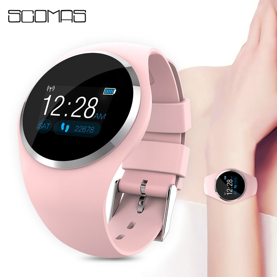SCOMAS Bluetooth Lady Smart Watch 
