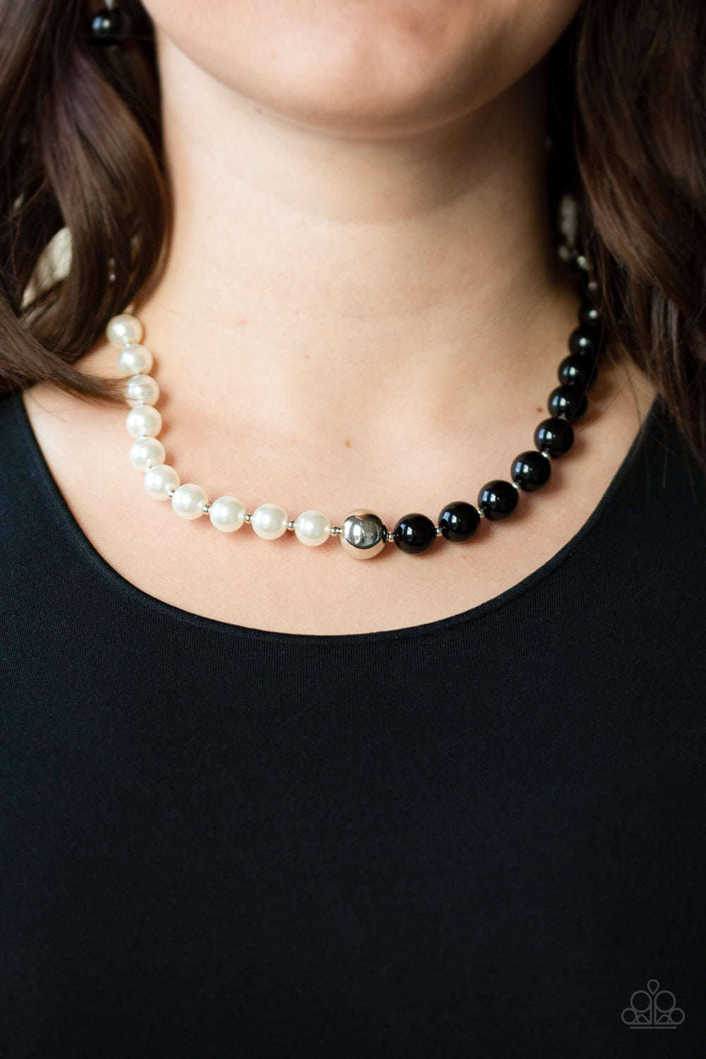 black and white pearl jewelry