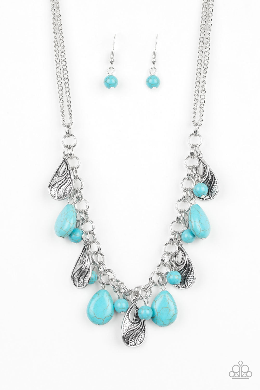 turquoise blue necklace