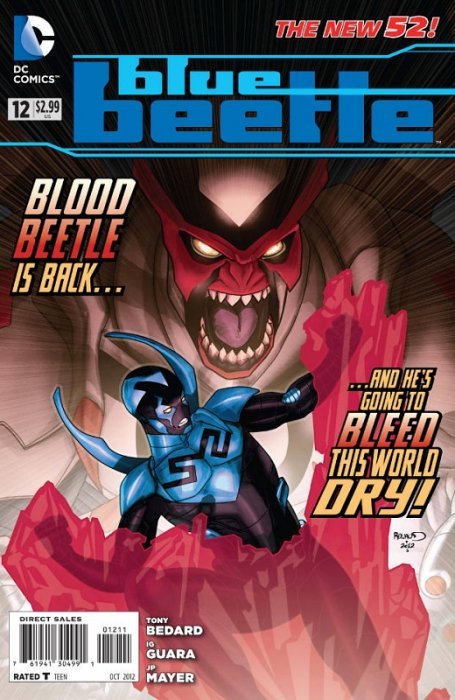 BLUE BEETLE #1 CVR B DAVID LAFUENTE CARD STOCK VAR – LUNATICCOMICS