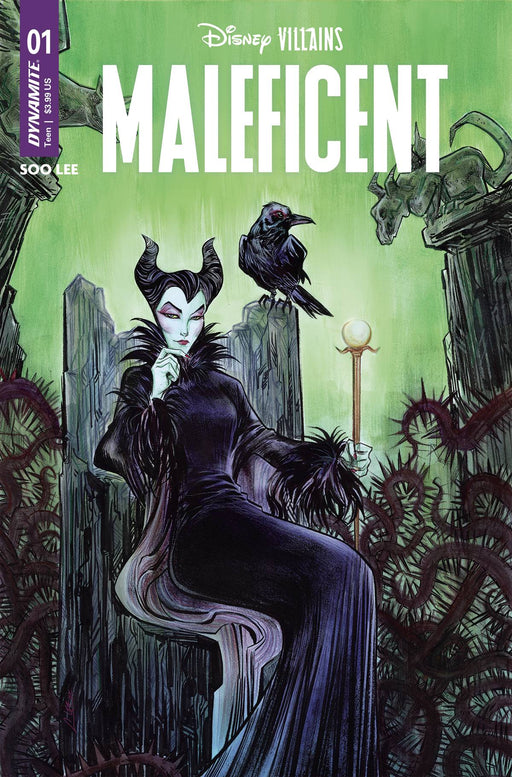 DISNEY VILLAINS MALEFICENT #1 CVR O 1:75 COPY INCV LEE VIRGIN VAR –  FORBIDDEN PLANET COMICS