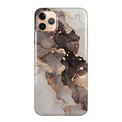 DIPSODA Golden Smoke Marble Phone Case