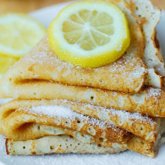 Lemon and Sugar Pancakes