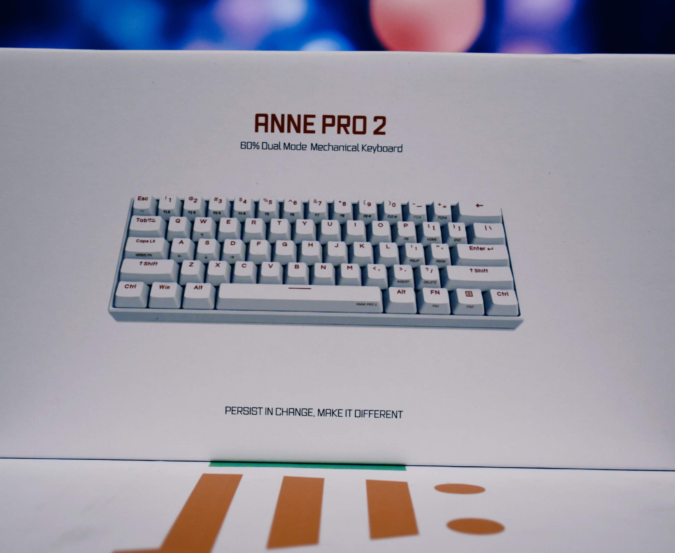Anne pro2 pro 2 rgb 61 keys mechanical gaming keyboard 60% bluetooth 4.0 type-c cherry and gateron switch