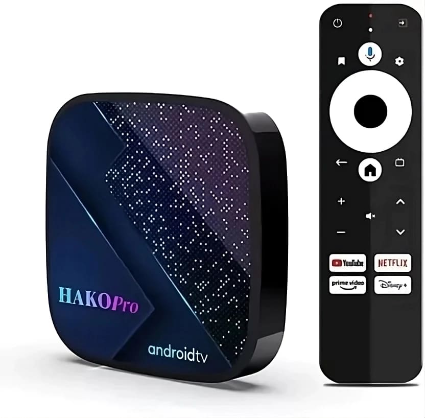 ElectroniksIndia Hako Google certified Android 11 4K BT Voice Remote S905Y4  AV1 4GB RAM 64GB ROM 5G WiFi Set Top Smart Android TV Box