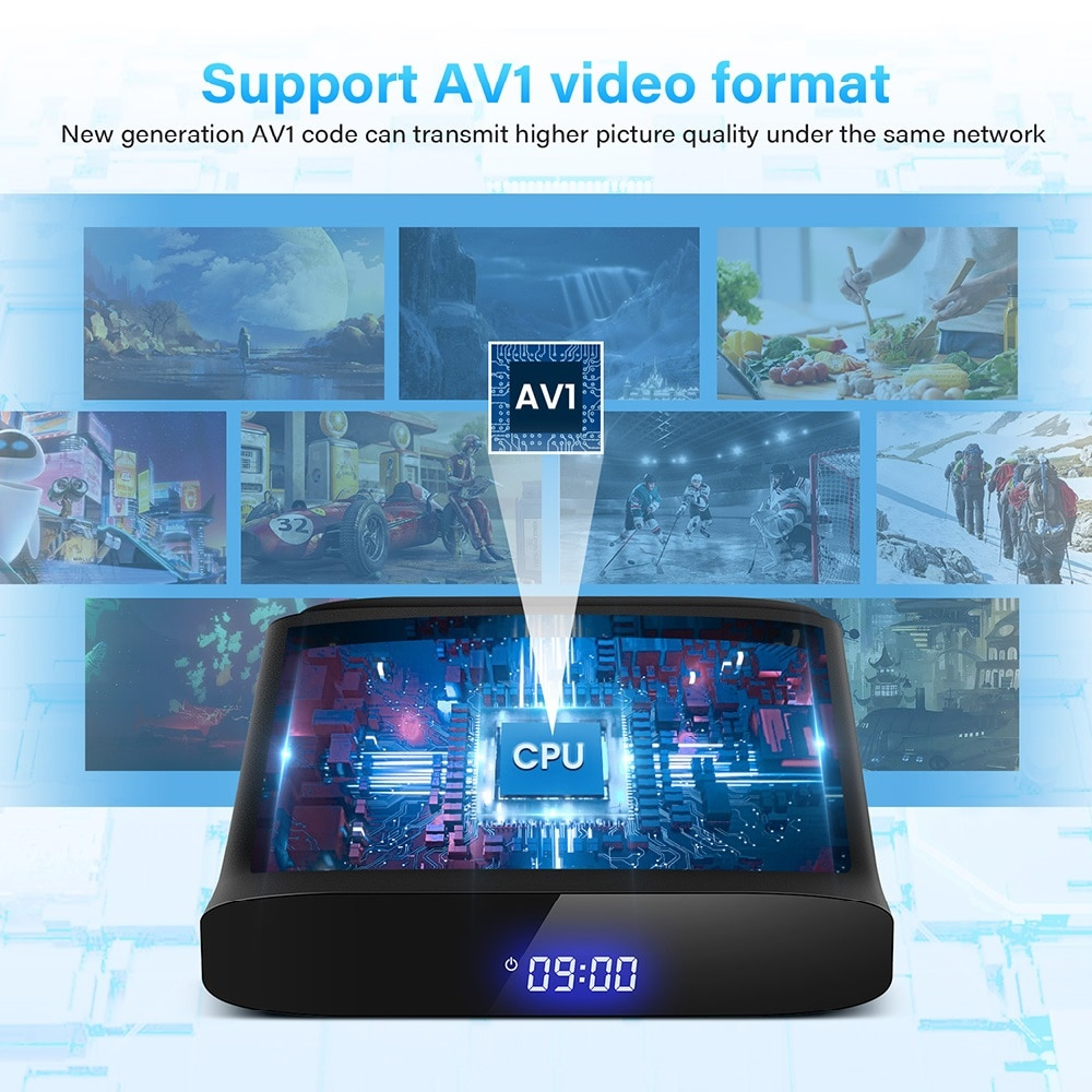 A95x w2 android 11 smart tv box amlogic s905w2 4gb 64gb support 5g wifi 4k 60fps vp9 bt5.0 youtube media player