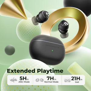 SoundPEATS Space Hybrid Active Noise Cancellation Headphones, Over Ear  Headphones Foldable Wireless | Jawa