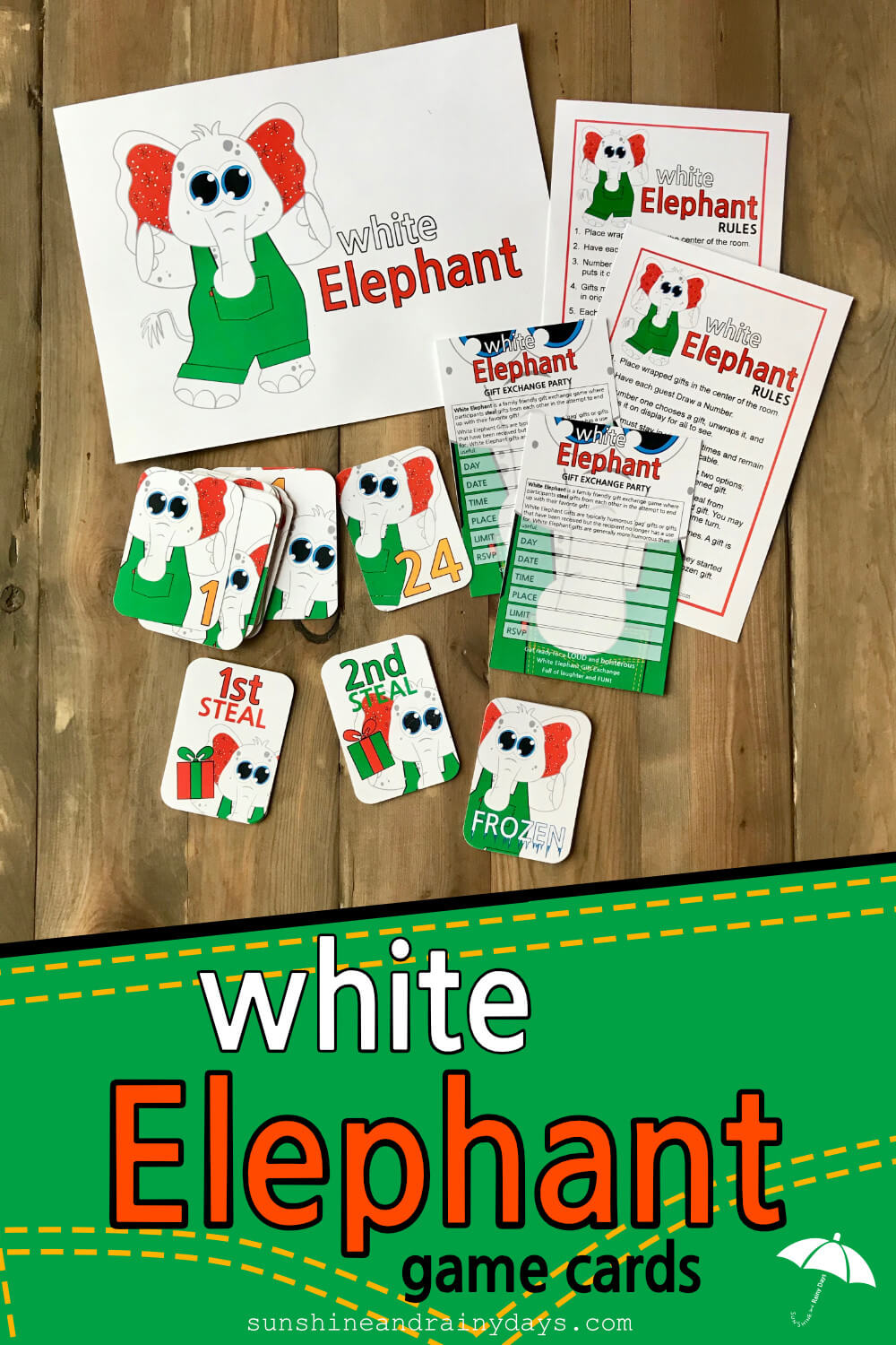 White Elephant Gift Exchange Rules –