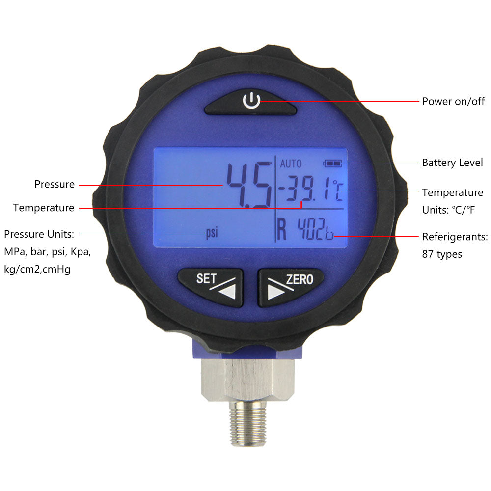 refrigerant pressure gauge