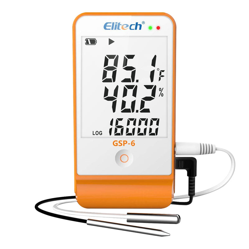 Elitech RC-4HC Digital Temperature Humidity Data Logger – Elitech