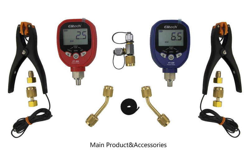 bluetooth refrigerant gauges