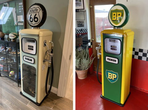 old petrol pumps