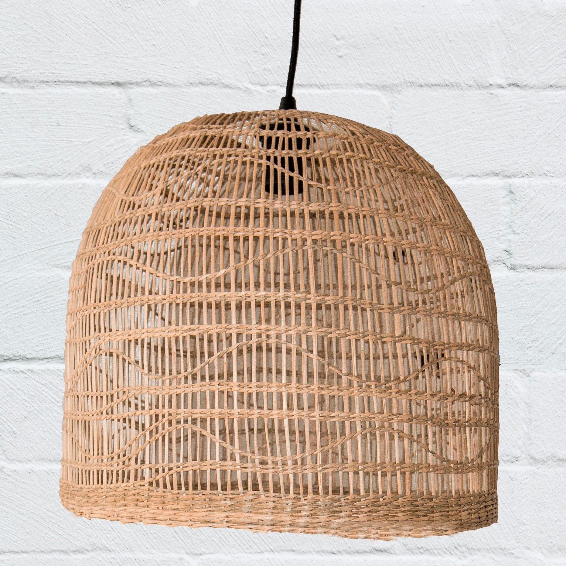 seagrass hanging lamp