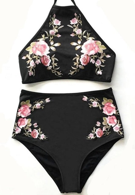 rose bathing suits