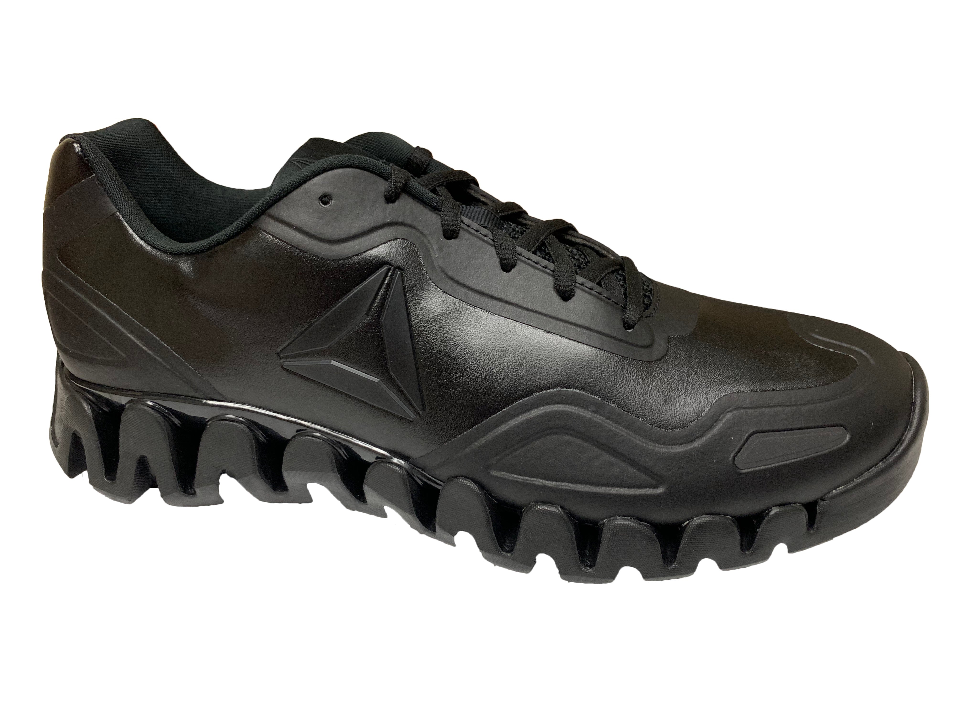 reebok zig energy referee shoes matte black leather