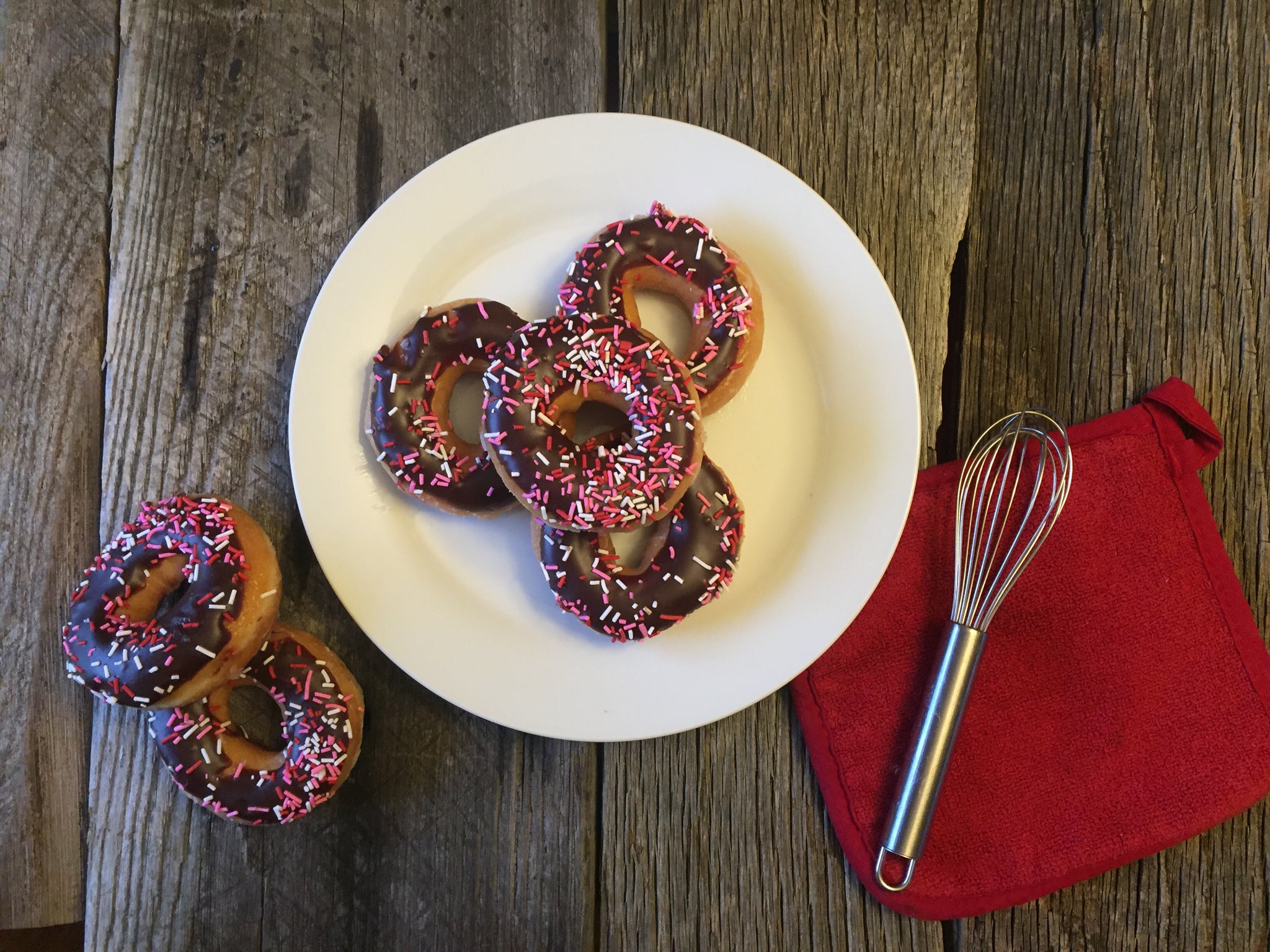 allergy free 2 ingredient cake mix donuts