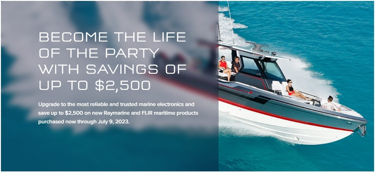 Raymarine Full Throttle Savings Event