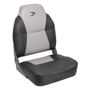 Wise Lund Style High Back Grey/Charcoal #8WD640PLS-664
