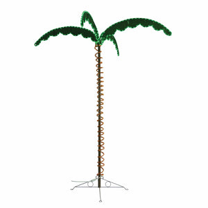 Ming's Mark Green LongLife Decorative Palm Tree Rope Lights 7' #8080104
