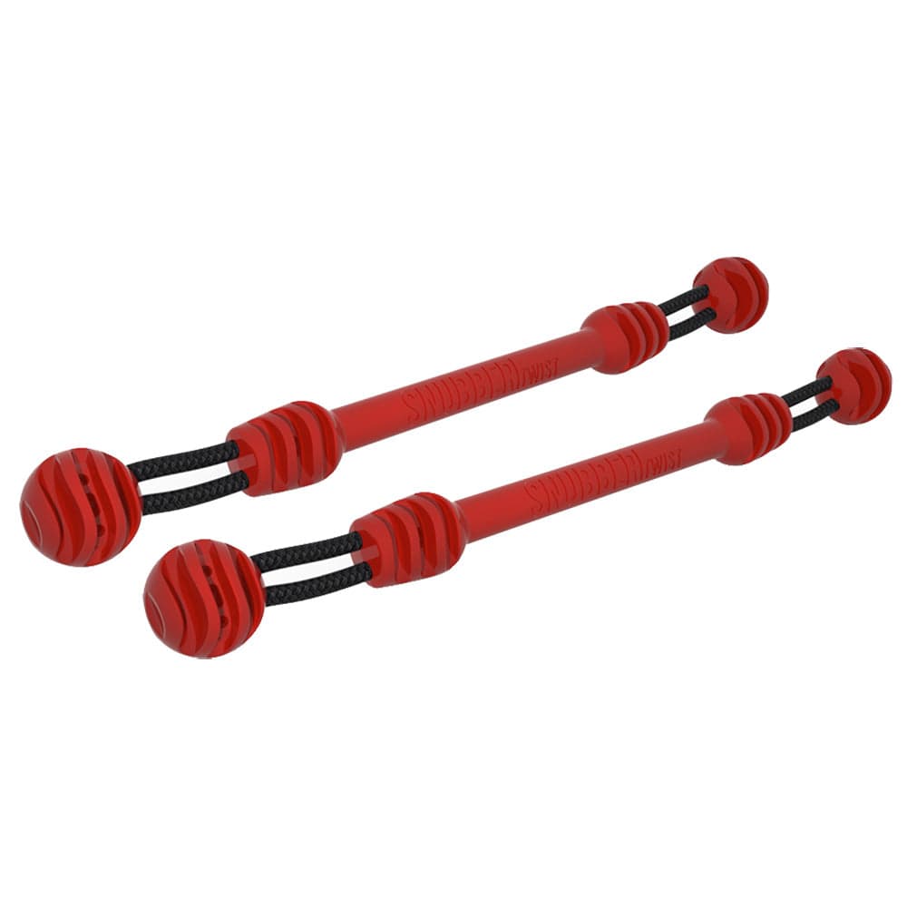 The Snubber Qualifies for Free Shipping Snubber Twist Buoy Red Pair #S61206