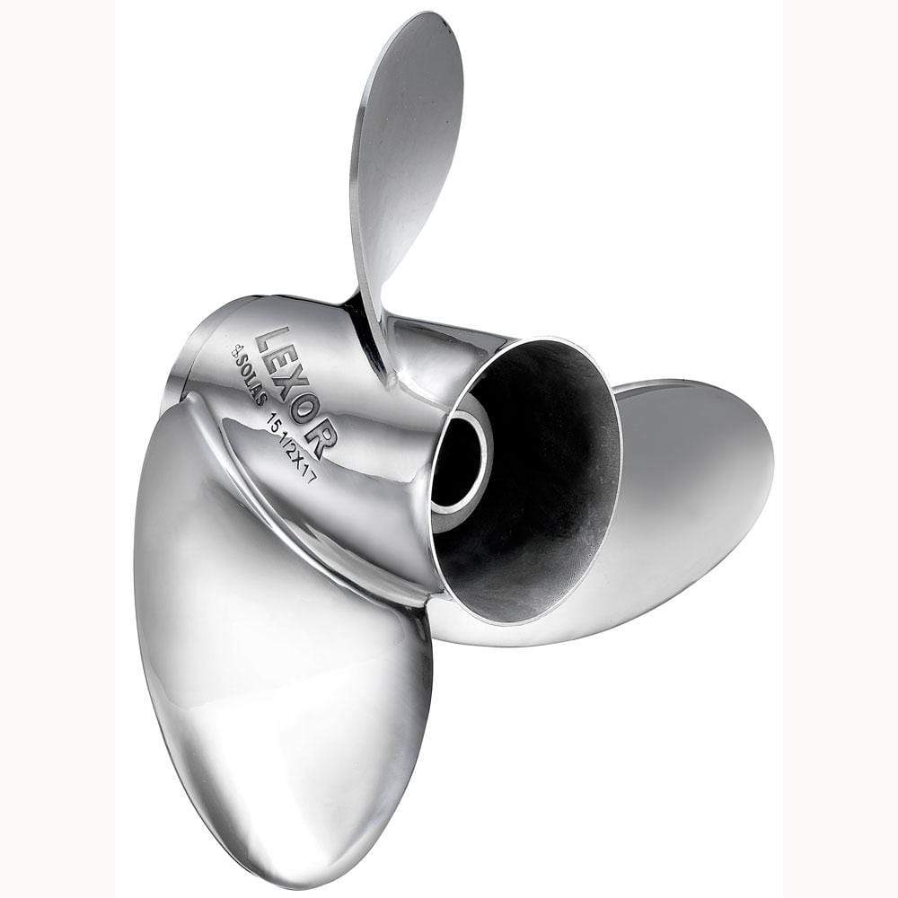 Solas Prop 3Blade Stainless Propeller E series Rubex L3 957114525