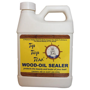Tip Top Teak Wood Oil Sealer Quart #TS 1001