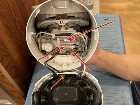 Dyson vacuum motor overheating