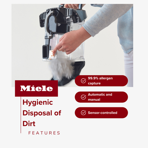 Miele Blizzard CX1 canister vacuum features